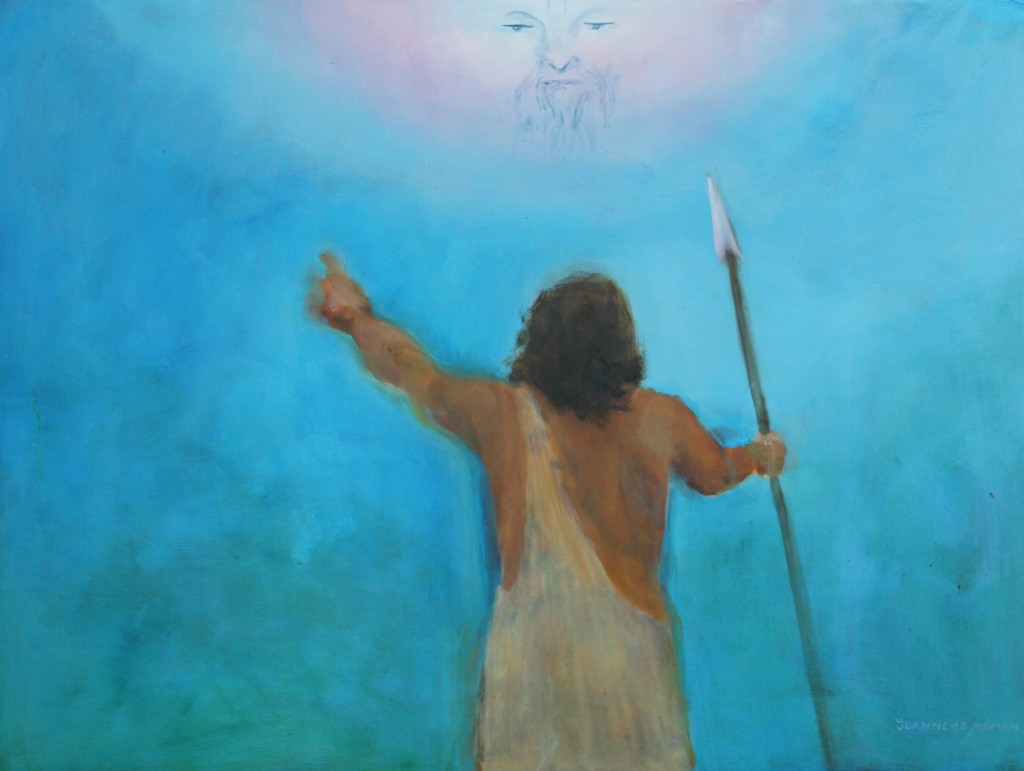 12. Man werd verbeeld als God
